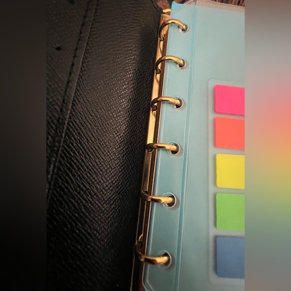 🔥 Authentic Louis Vuitton Black Epi PM Agenda Passport Holder - Picture 8 of 16